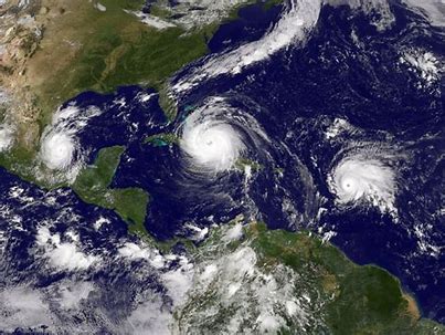 Hurricanes threaten the U.S.